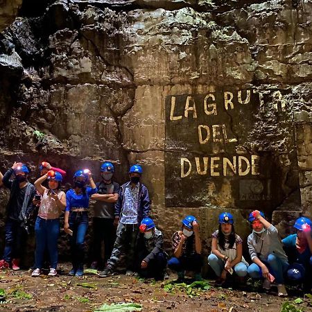 מלון Cuetzalán del Progreso Camp La Gruta Del Duende מראה חיצוני תמונה
