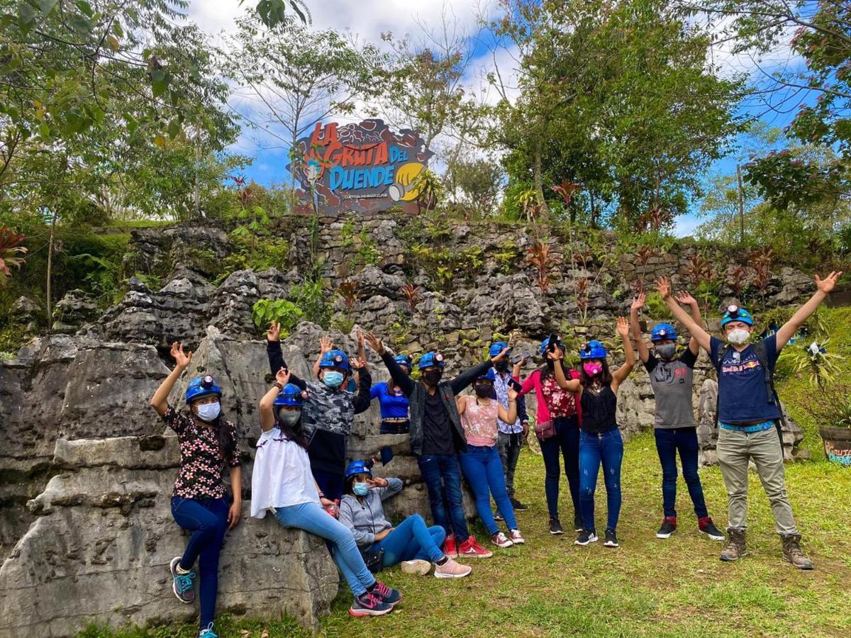 מלון Cuetzalán del Progreso Camp La Gruta Del Duende מראה חיצוני תמונה