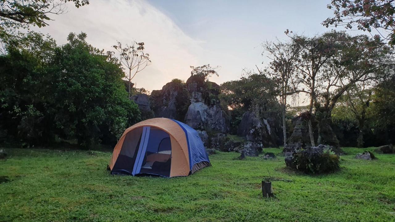 מלון Cuetzalán del Progreso Camp La Gruta Del Duende מראה חיצוני תמונה